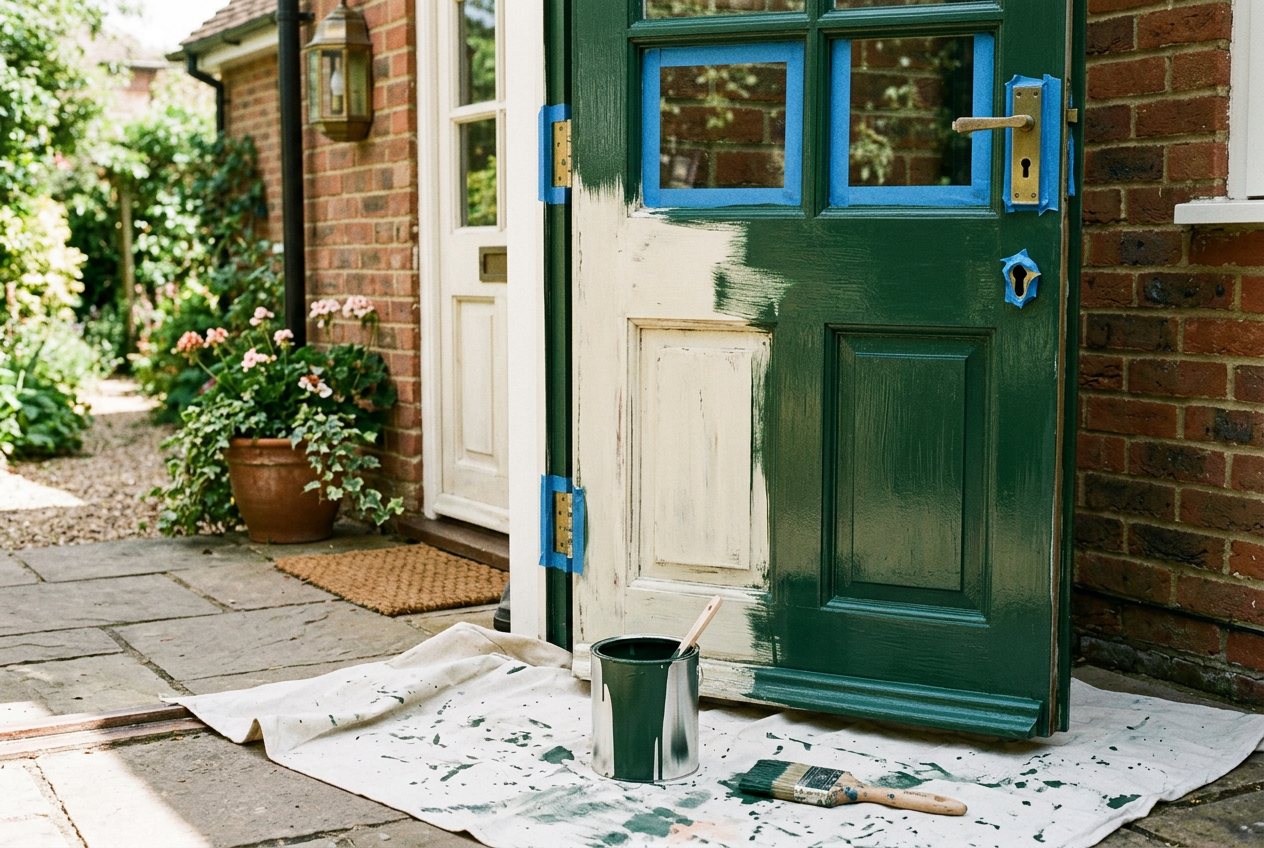 Repaint the front door